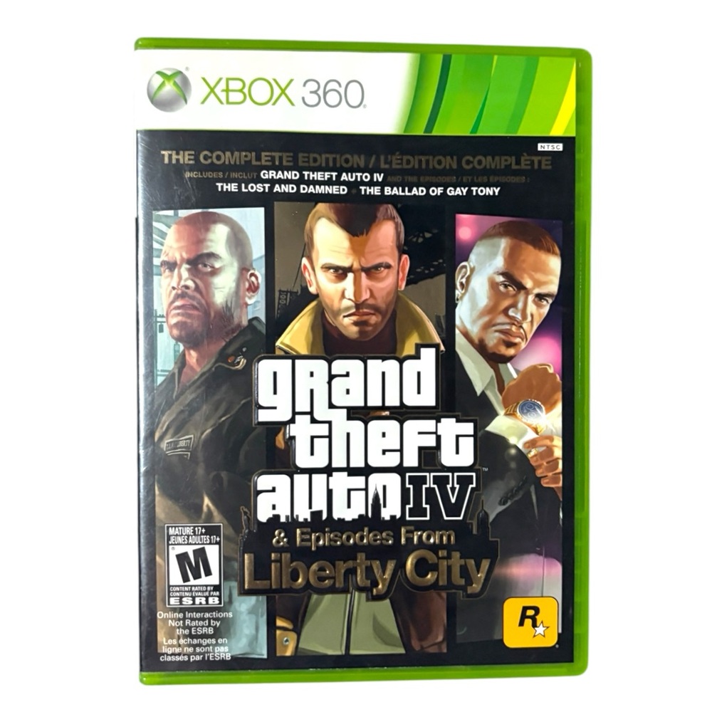 Grand Theft Auto IV Complete Edition (Microsoft Xbox 360, 2010) CIB Tested Game
